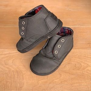 NWOT Toddler High Top TOMS 7